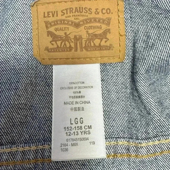 Trucker Jacket | Big Kid’s | Levi’s | Summer Jacket - Picture 7 of 9